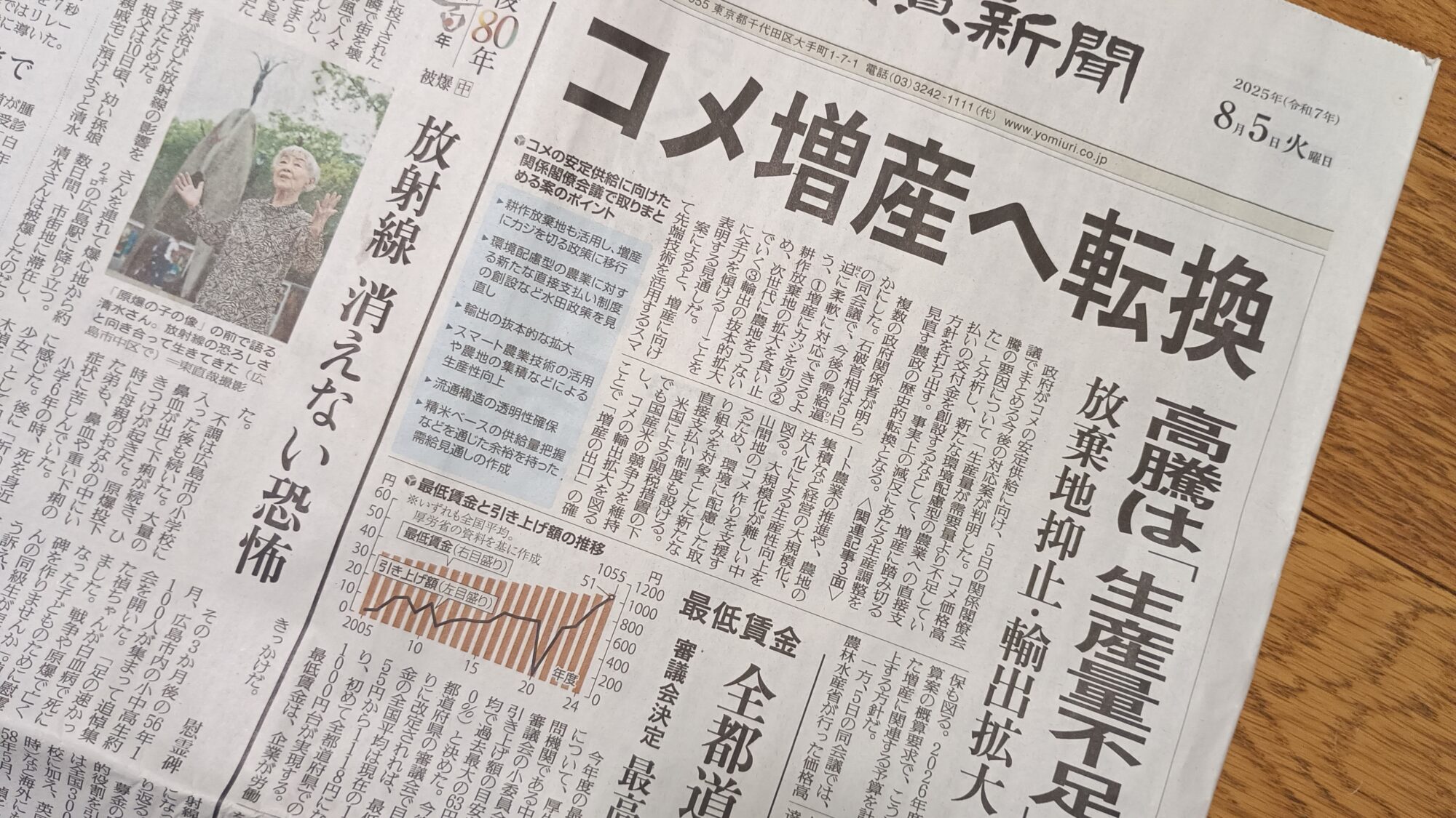 お米の話　再び秋が来て